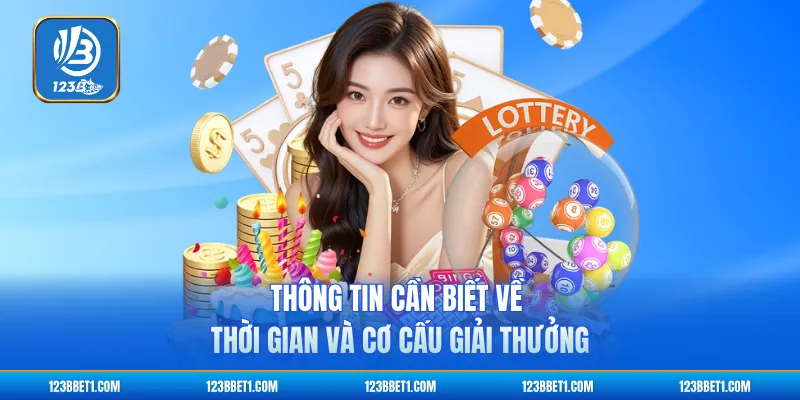 Thông tin cần biết về thời gian và cơ cấu giải thưởng